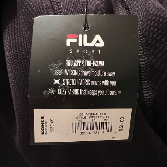 NWT FILA Zip Jacket - Picture 6 of 7